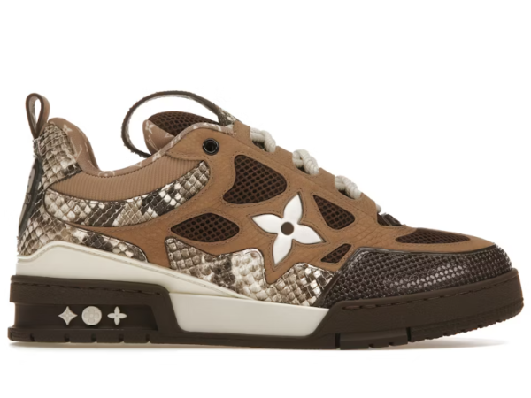 Louis Vuitton Skate -Brown Snakeskin-