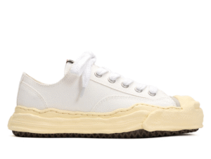 Diseño sin título - 2025-08-31T031936.613 Maison Mihara Yasuhiro Hank Suela Vintage Canvas Low -White-