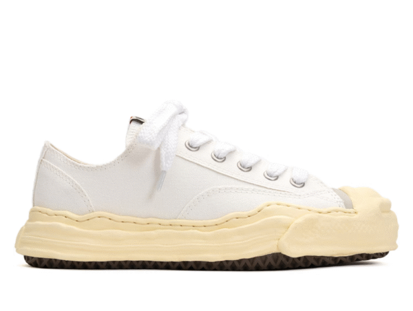 Maison Mihara Yasuhiro Hank Suela Vintage Canvas Low -White-