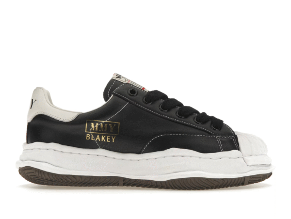 Maison Mihara Yasuhiro Blakey OG Black Low Leather Sole