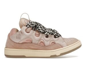 img01-15 Lanvin Leather Curb Sneakers Pale Pink