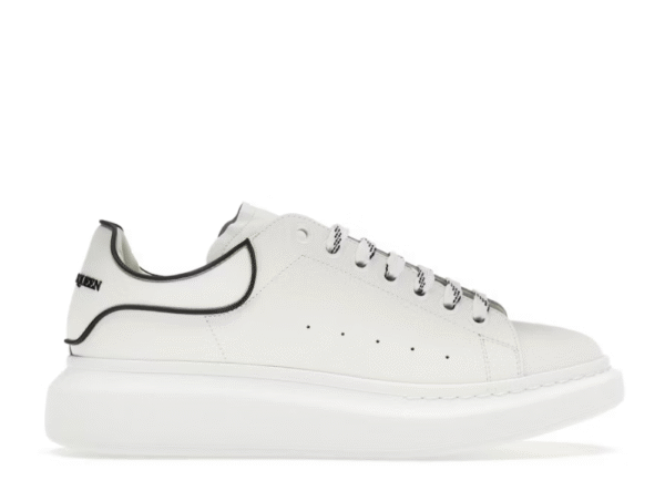 Alexander McQueen -White & Black Trim-